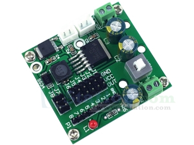 DC-DC Step Down Power Supply Module 6V-12V to 5V1A/5V3A 2CH Independent Voltage Converter for 8-Channel Servo Motor